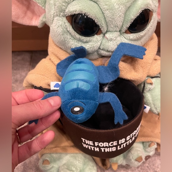 Build a Bear Baby Yoda with Frog Accessory - Picture 4 of 12